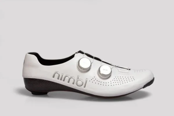 Nimbl 'Ultimate' - White / Silver (3 Bolt)